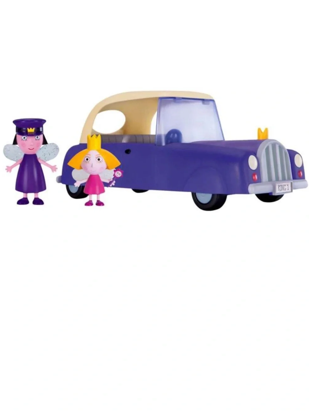 Ben & Holly’s Little Kingdom Royal Car Set Featuring Holly and Nanny Plum